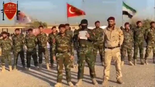 شاهد المرتزقة في عرض بطرابلس.. وصور أردوغان تملأ المكان