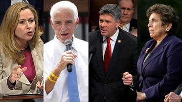 From left to right: US Representatives Debbie Mucarsel-Powell, Charlie Crist, Darin LaHood, and Donna Shalala.