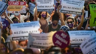 Thousands of women protest in Turkey against domestic violence
