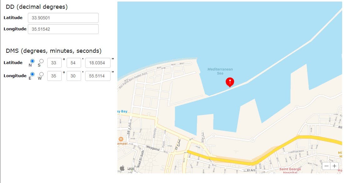 تُظهر الخريطة آخر موقع مسجل لسفينة روسوس عام  2014 على محرك غوغل 