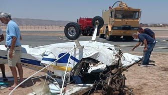 مصر.. سقوط طائرة خاصة بمطار الجونة ومصرع قائديها
