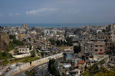 This Tuesday, May 5, 2020 photo, shows a partial view of the northern city of Tripoli, Lebanon. (AP)
