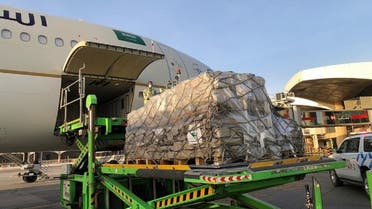 KSrelief Sends the First Saudi Airlift Planes to Lebanon to Help the Victims of the Port Explosion in Beirut. (SPA)