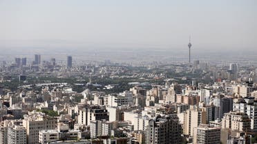 A general view of Tehran city, in Tehran, Iran June 12, 2020. (West Asia News Agency via Reuters)