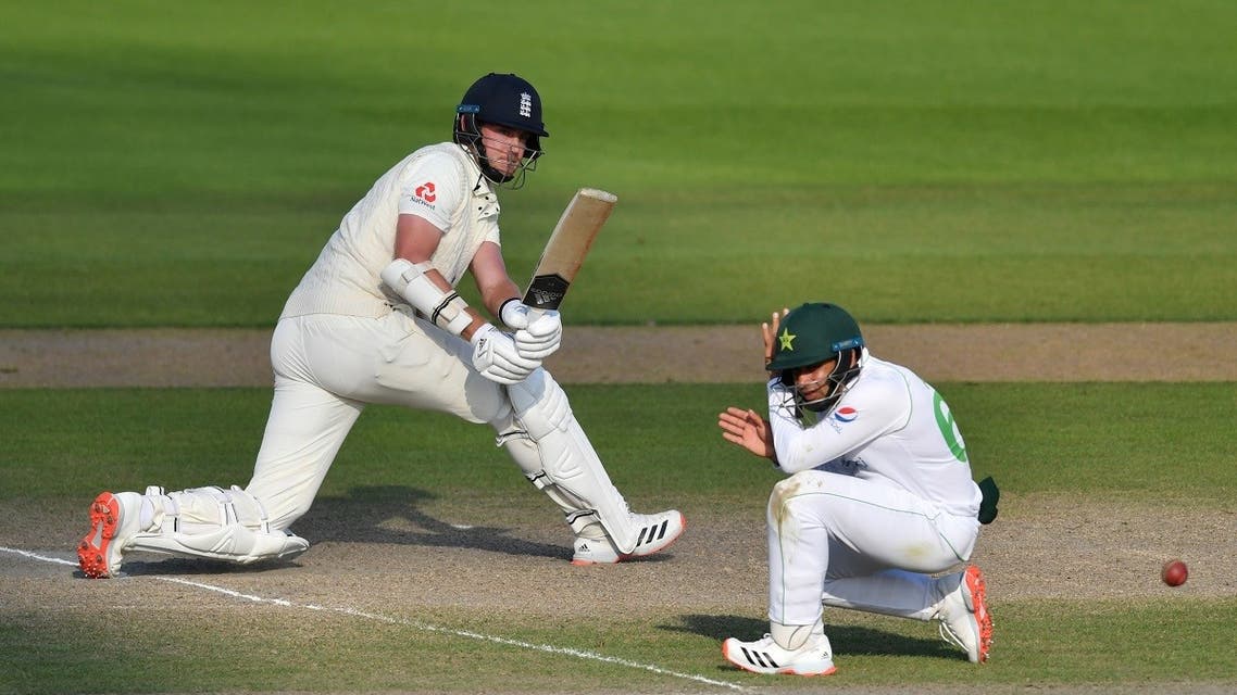 20England’s Stuart Broad in action against Pakistan, in the First Test at Emirates Old Trafford, Manchester, Britain, on August 8, 2020. (Reuters)0-08-08T171406Z_1690291620_RC2T9I9UTRH2_RTRMADP_3_CRICKET-TEST-ENG-PAK