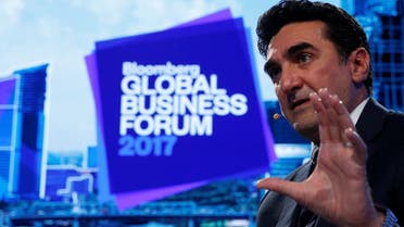 2017-Saudi Arabia’s Public Investment Fund (PIF) managing director Yasir al-Rumayyan speaks at the Bloomberg Global Business Forum in New York City, US, on September 20, 2017. (Reuters)09-20T211420Z_7862101_RC1BAA053010_RTRMADP_3_BLOOMBERG-FORUM (1)