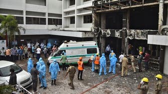 Blaze kills at least 10 in south Indian city coronavirus quarantine center