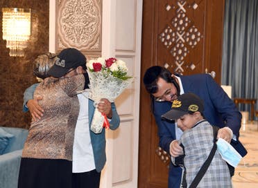 A Jewish family from Yemen reunites in the UAE. (WAM)