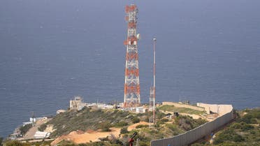 An Israeli crane erects a wall near border, as seen from Lebanon, near the village of Naqoura, March 6, 2018. (File Photo: Reuters)