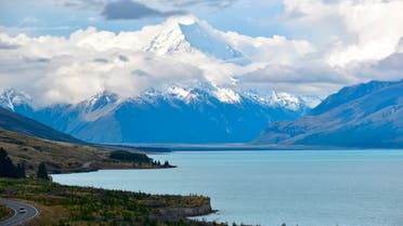 This Dec. 20, 2019, photo shows Mt. Cook rising above Lake Pukaki on the South Island of New Zealand. (AP)