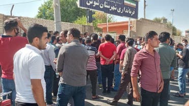 إضرابات عمالية في إيران 