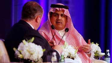 Chief Executive Officer of the Saudi Stock Exchange (Tadawul) Khalid al-Hussan gestures during Euromoney Conference in Riyadh, Saudi Arabia May 3, 2016. REUTERS