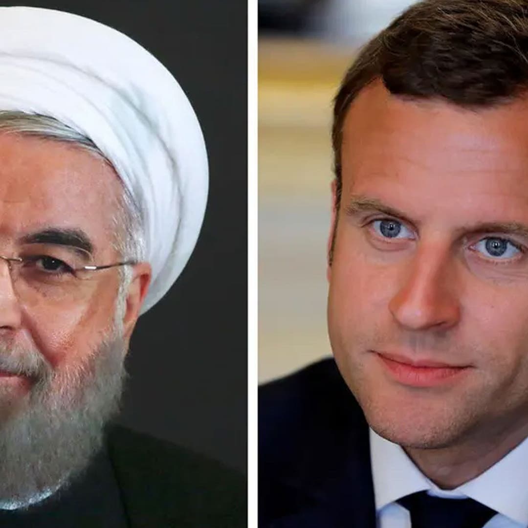 ماكرون محذراً روحاني: يجب وقف التدخل الخارجي في لبنان