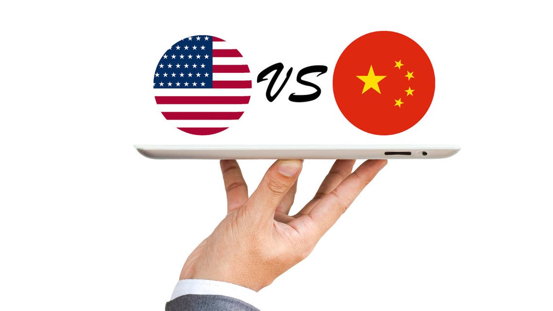 الصين أميركا ( )Istock