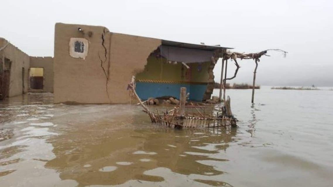 الأضرار التي خلفتها السيول في اليمن