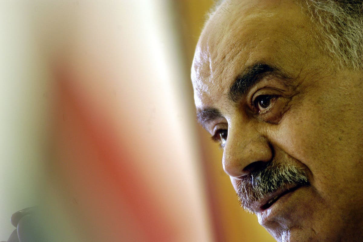 Palestinian Ambassador Salman El Herfi pictured in August 2005. (File photo: AFP)