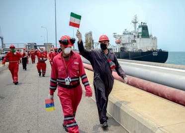 وصول سفينة إيرانية إلى فنزيولا محملة بالنفط في مايو الماضي