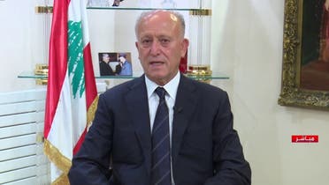 Former Lebanese Justice Minister Ashraf Rifi speaks to Al Arabiya. (Al Arabiya)