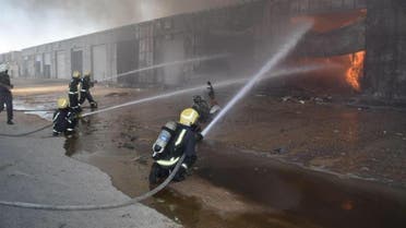 الجنادریہ میں آتشزدگی
