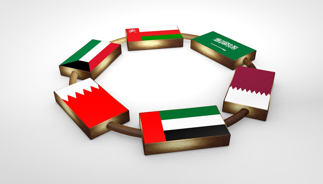 پرچم های کشورهای شورای همکاری خلیج فارس