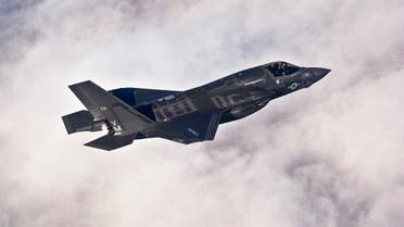A Lockheed Martin F-35B Lightning II joint strike fighter flies toward its new home at Eglin Air Force Base, Florida. (File photo: Reuters)