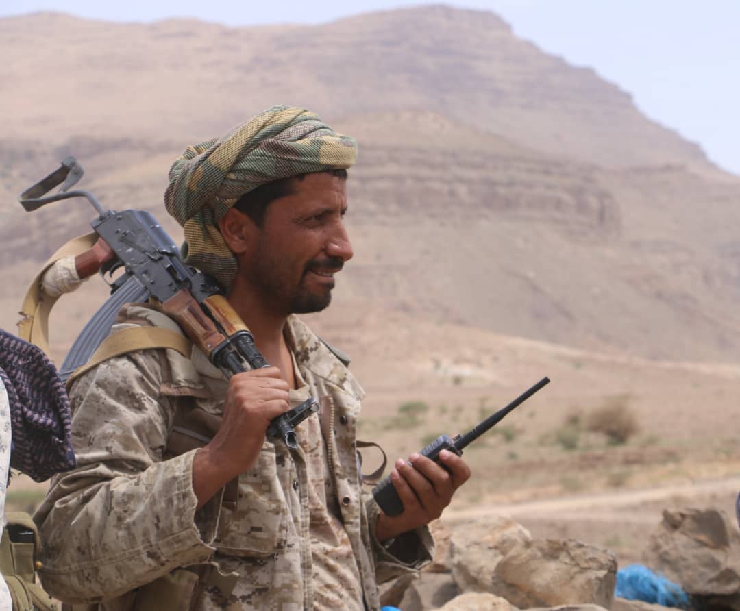 Yemeni army launches fierce offensive against Houthis in Nihm and al-Jawf. (Supplied)