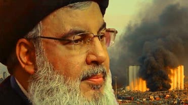رهبر حزب الله لبنان انفجار بیروت