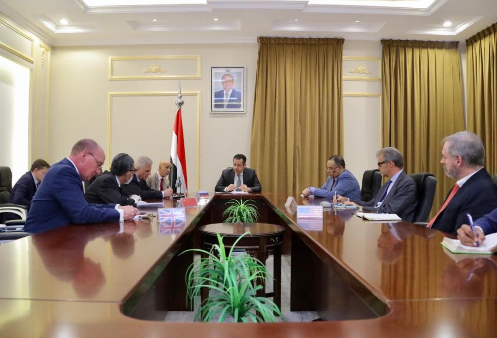  رئيس الحكومة اليمنية الشرعية معين عبدالملك