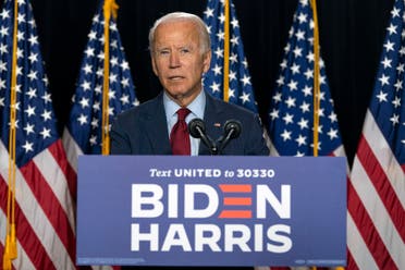 Democratic presidential candidate former VP Joe Biden speaks during a news conference in Delaware. (File Photo: AP)