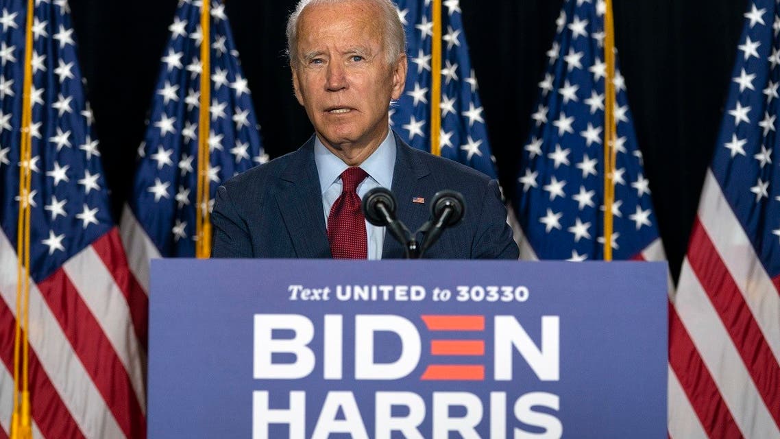 Democratic presidential candidate former VP Joe Biden speaks during a news conference in Delaware. (File Photo: AP)
