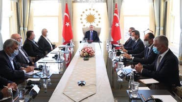 Erdogan meets with Hamas leaders despite $5 mln US bounty, terror designations