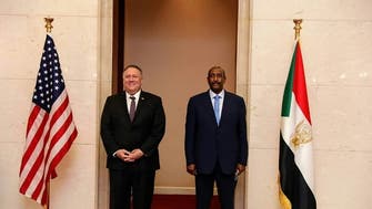 بومبيو يبحث مع البرهان ترتيبات رفع السودان من قائمة الإرهاب