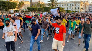 من ميدان الشهداء وسط طرابلس يوم 24 أغسطس
