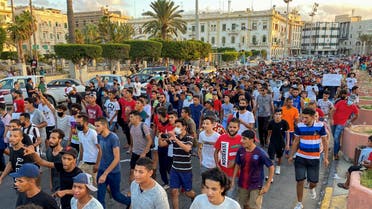 من ميدان الشهداء وسط طرابلس يوم 24 أغسطس