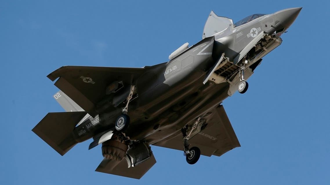 An F-35B fighter jet lands at Luke Air Force Base. (File Photo: AP)