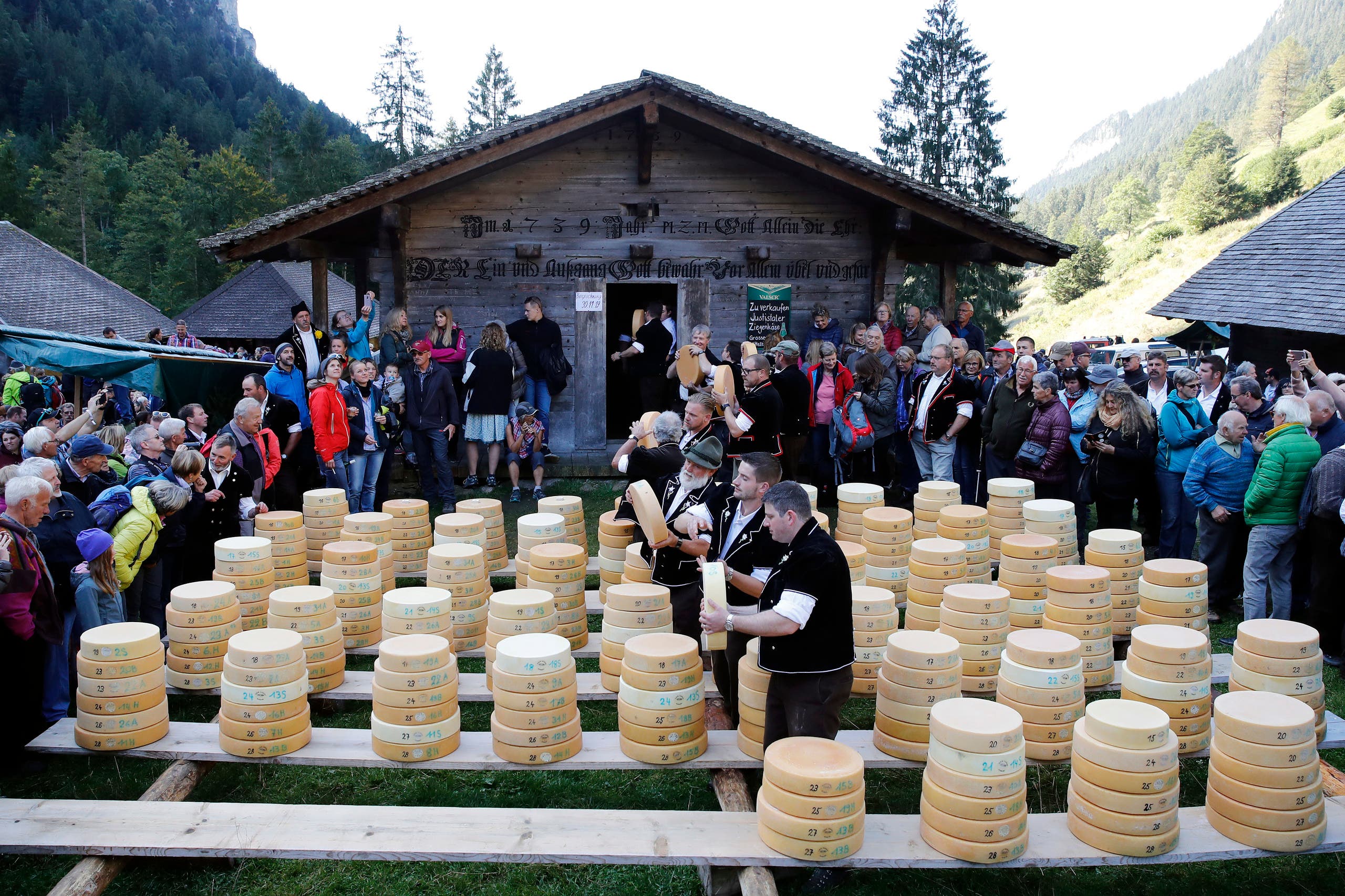 مهرجان للأجبان في سويسرا (أرشيفية)