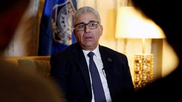 Libya's interior minister Fathi Bashagha speaks during an interview with Reuters in Tunis. (File photo: Reuters)