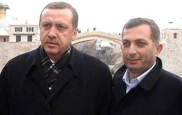 An image showing Turkish President Recep Tayyip Erdogan and lawmaker Metin Külünk. (Twitter)