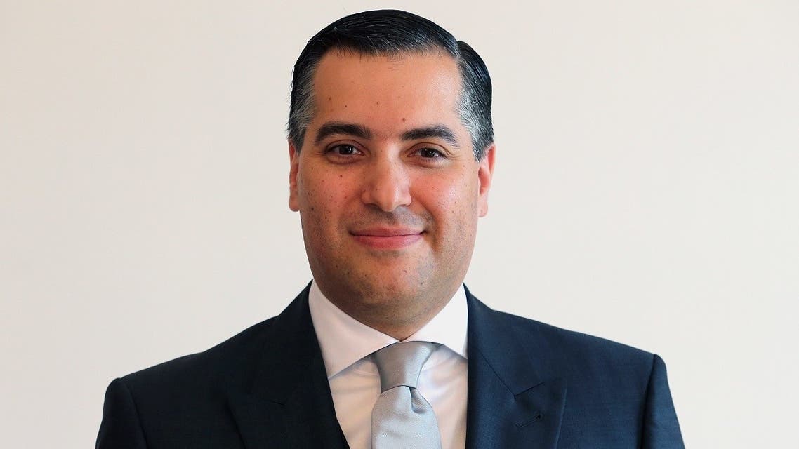 A file photo of Lebanon’s ambassador in Germany, Mustapha Adib in Bellevue Castle in Berlin, Germany. (AFP/DPA/Wolfgang Kumm)