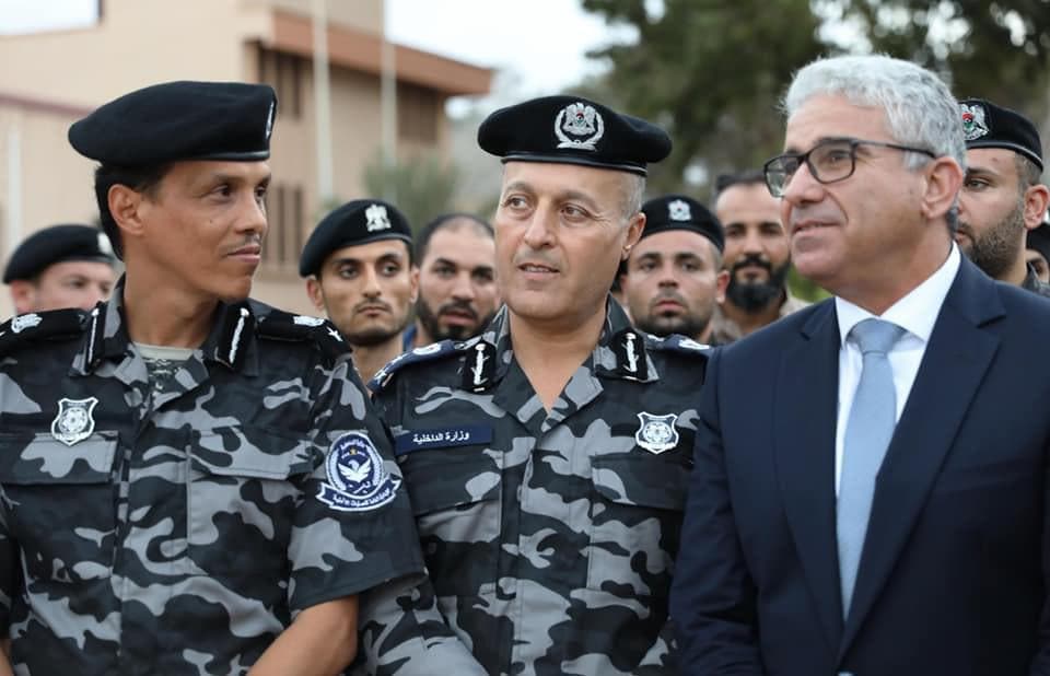 باشاغا بين عناصر من وزارة الداخلية