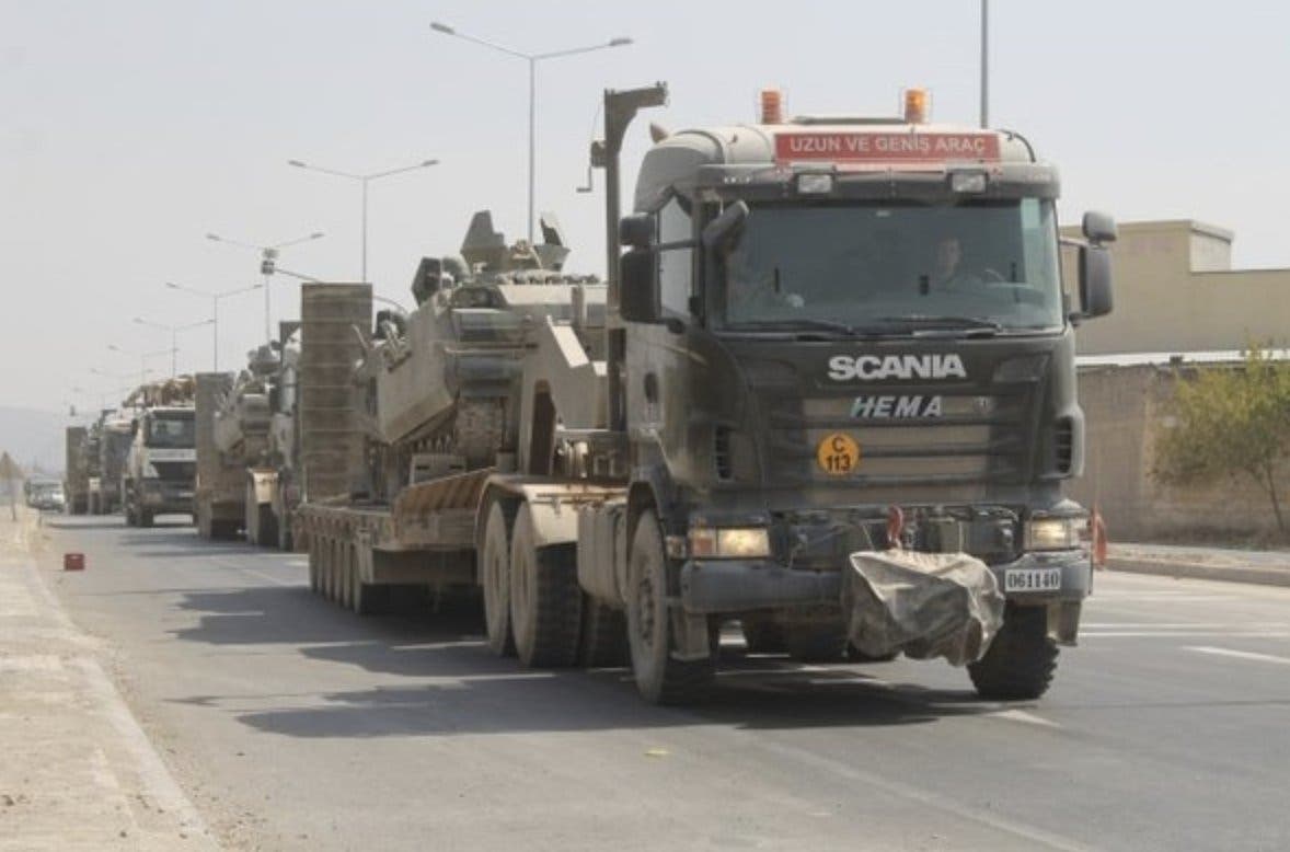 الجيش التركي ينقل دبابات من حدوده الجنوبية إلى الحدود اليونانية