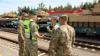 US troops arrive in Lithuania for military exercises as Belarus tensions mount   