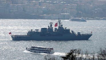 Turkish Navy frigate TCG Yildirim