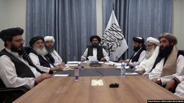اولین نشست میان تیم مذاکره‌کننده طالبان و اعضای دفتر آنها در قطر برگزار شد