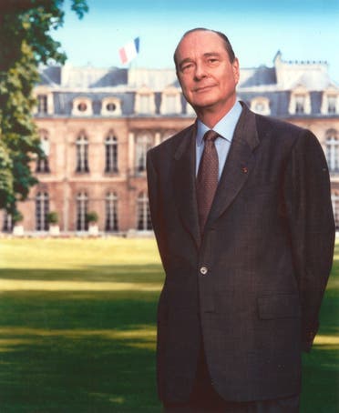 صورة للرئيس الفرنسي جاك شيراك