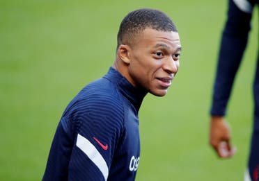 France's Kylian Mbappe during training. (File photo: Reuters)