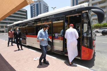 Dubai RTA-run public bus service. (File photo)