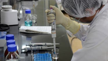 A research scientist works inside a laboratory of India's Serum Institute, the world's largest maker of vaccines, which is working on vaccines against the coronavirus disease (COVID-19) in Pune, India, May 18, 2020. Picture taken May 18, 2020. REUTERS/Euan Rocha