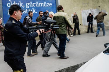 اشتباكات بين الشرطة وحزب الشعوب الديمقراطي في ديار بكر في 2016