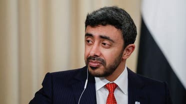 United Arab Emirates Foreign Minister Sheikh Abdullah bin Zayed Al Nahyan attends a news conference in Moscow, Russia. (File photo: Reuters)